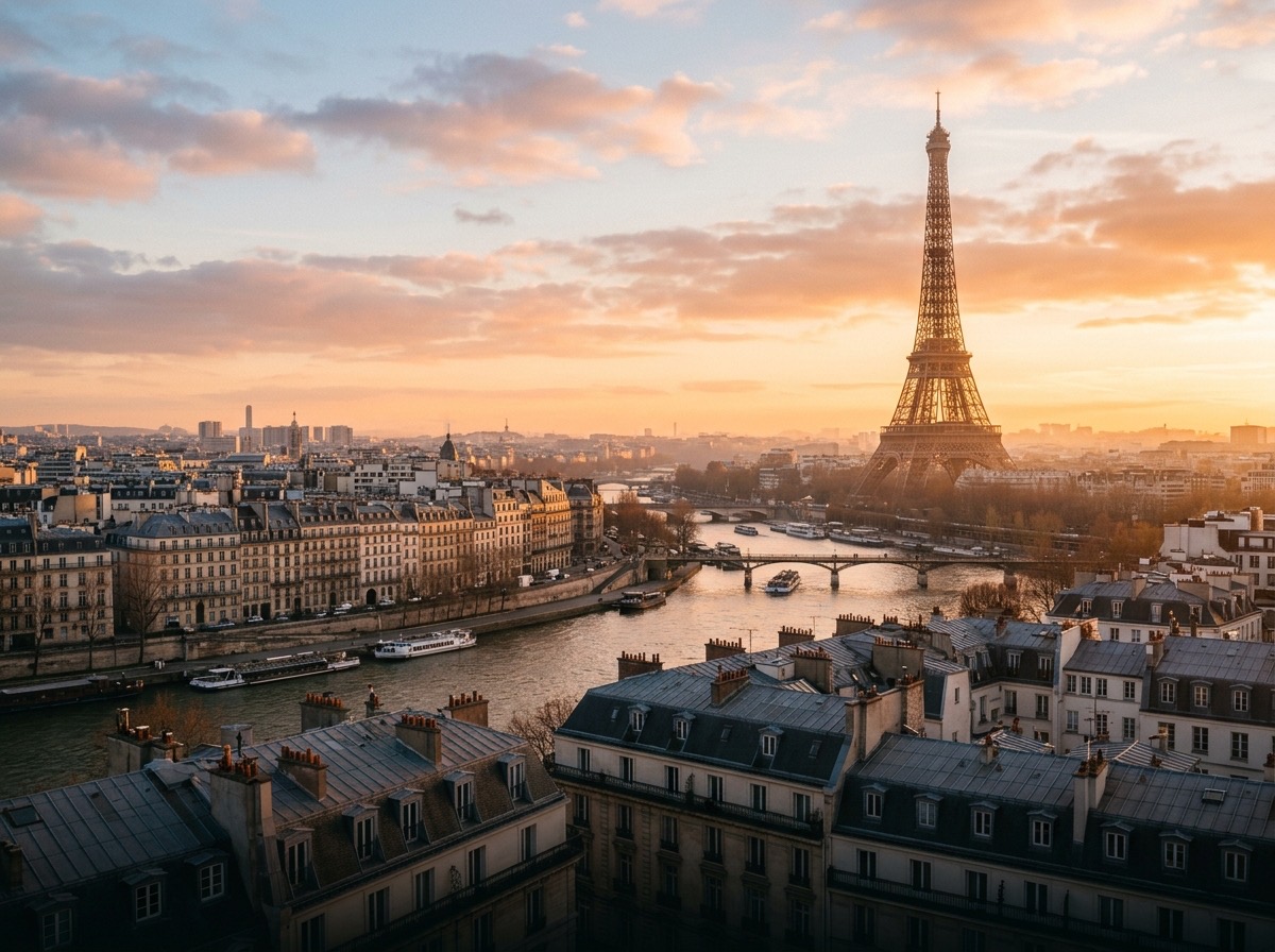 Paris — AI-generated destination art